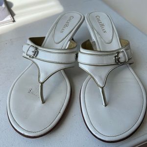 White thong heel size 8 1/2